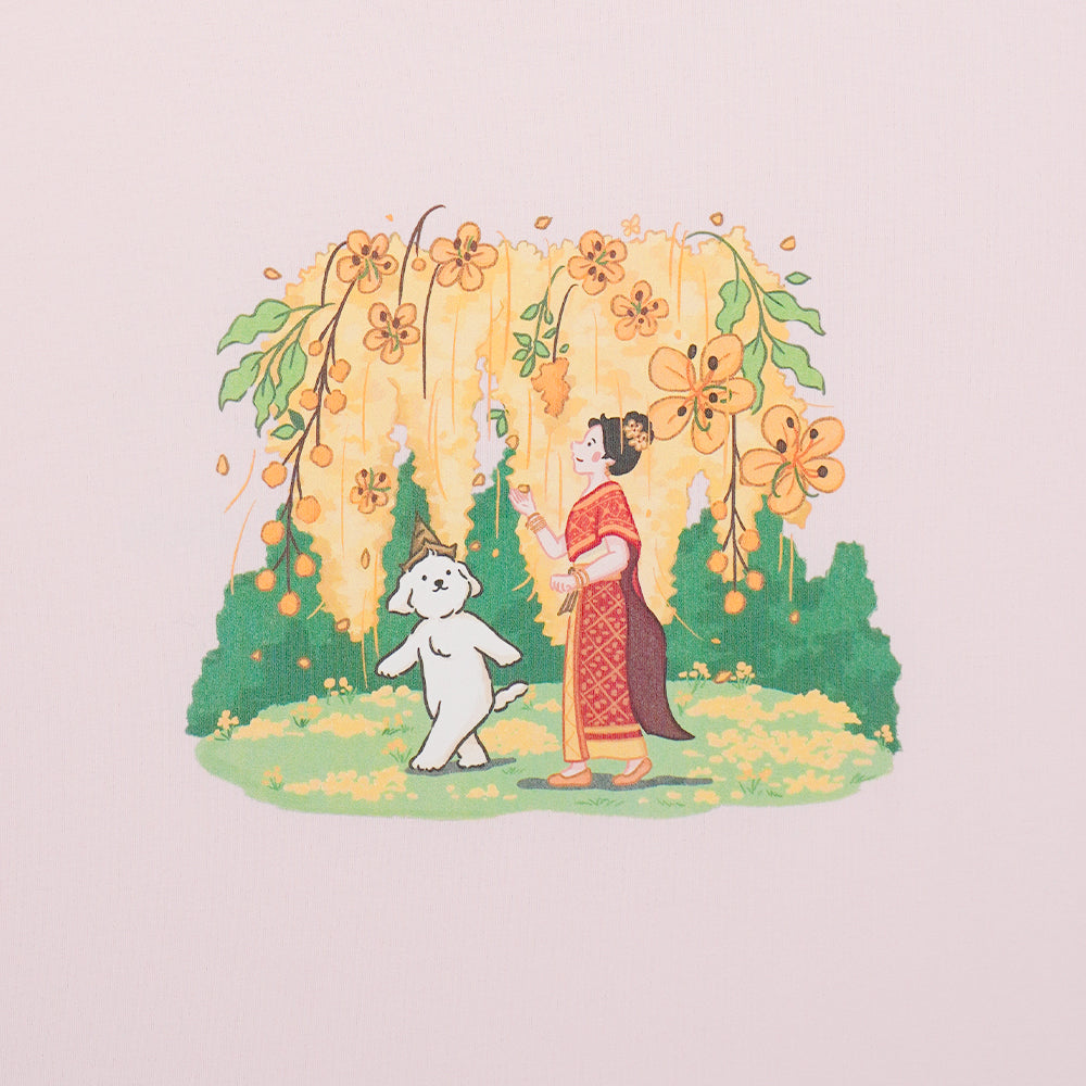 Skechvibe X Drawingmary: Short Sleeve Tee