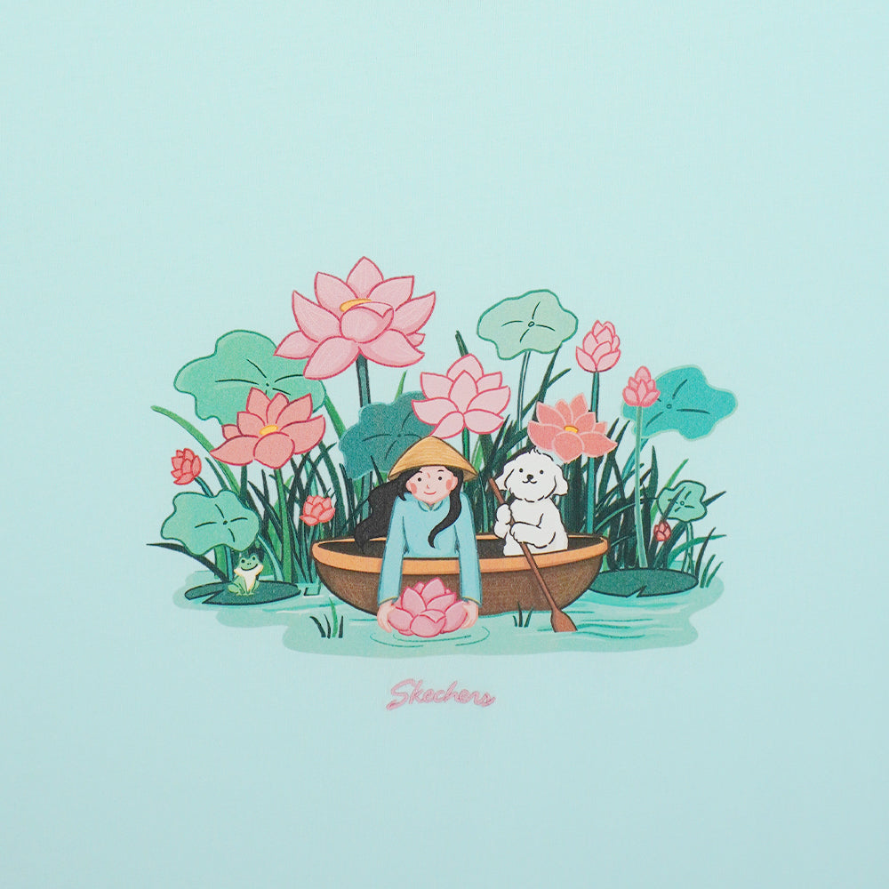 Skechvibe X Drawingmary: Short Sleeve Tee