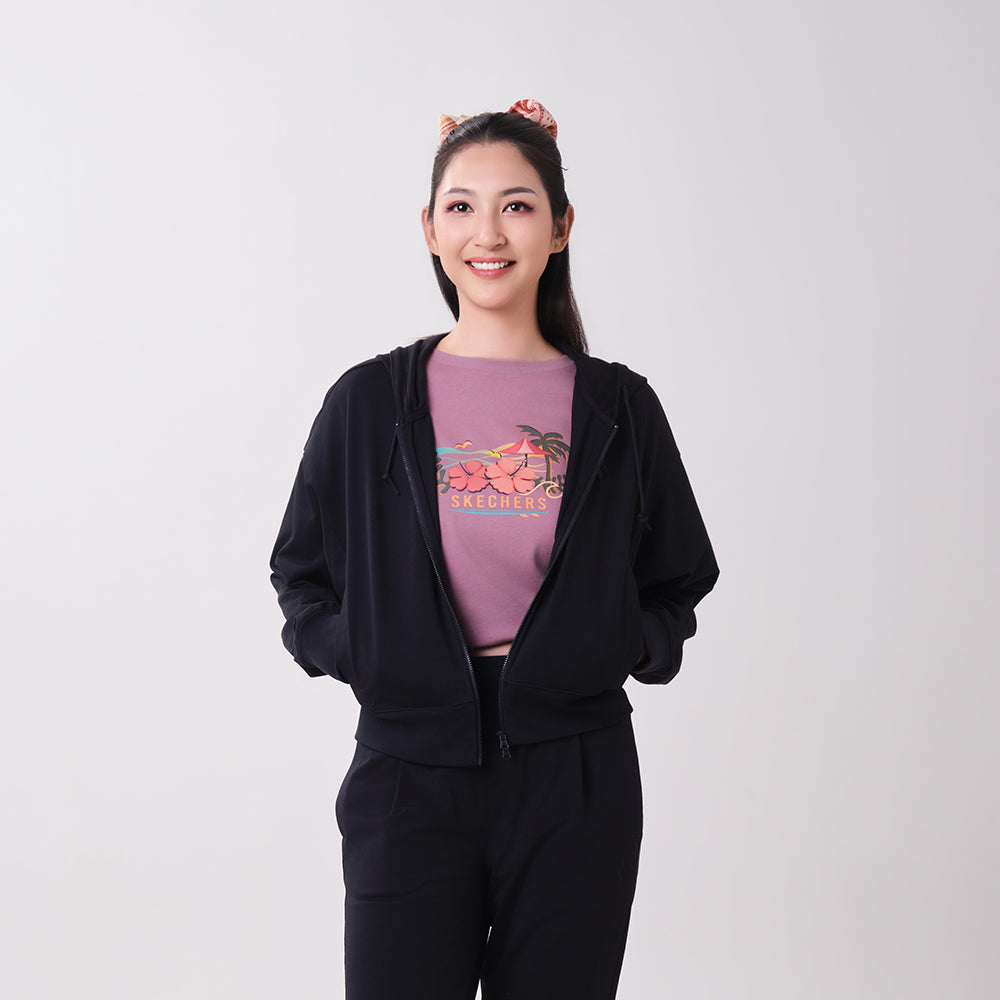 Cali Breeze: Lounge Hooded Jacket