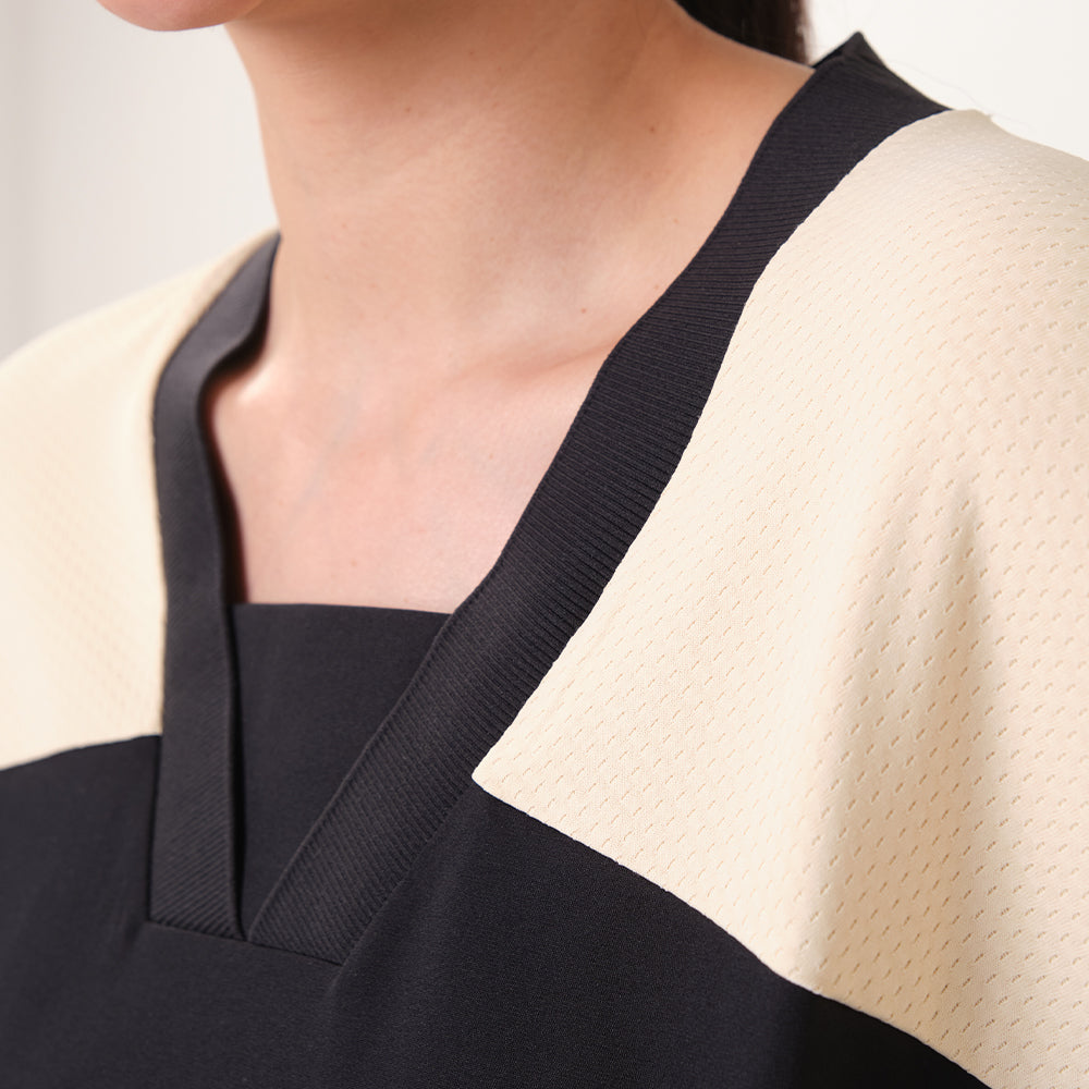 Hoop Hype: Iconic V Neck Dress