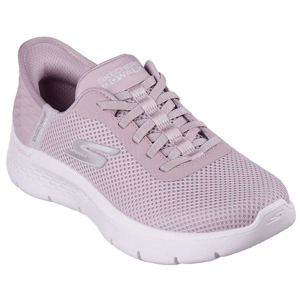 Skechers Women Slip-Ins GOwalk Flex | Mauve Shoes – Skechers Malaysia ...