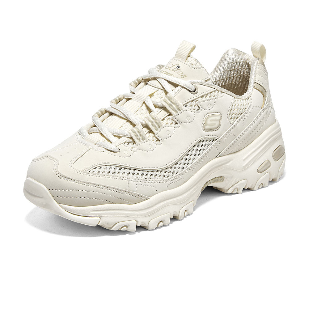 Skechers Women D'Lites 1.0  Off White Shoes – Skechers Malaysia Online  Store